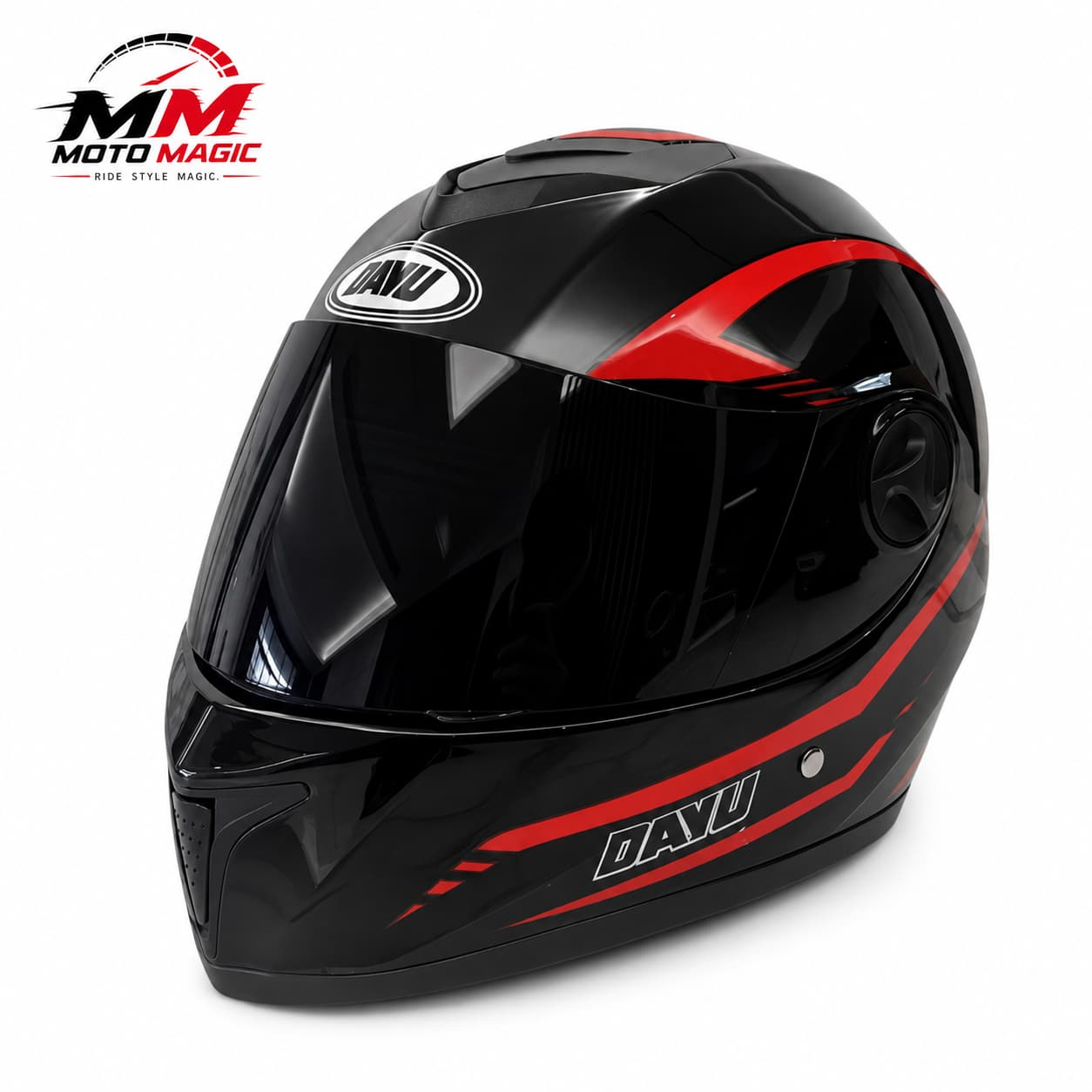 Helmetë DAV me vija të kuqe